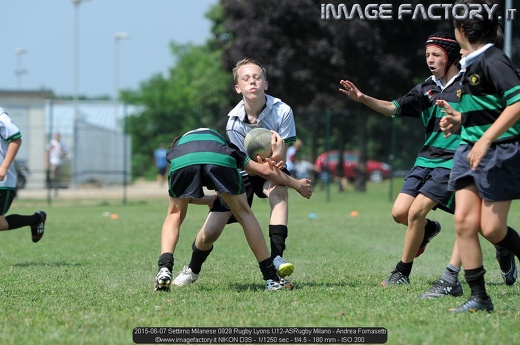 2015-06-07 Settimo Milanese 0929 Rugby Lyons U12-ASRugby Milano - Andrea Fornasetti
